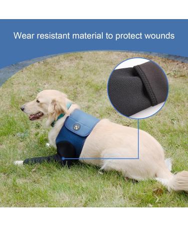 COOUTO Dog Recovery Suit - Abrasion-Resistant Waterproof Washable Sleeve for Pets | Prevent Wounds & Keep Dogs Dry (Size L) - Buy Online on GoSupps.com