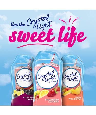 Crystal Light Liquid Strawberry Lemonade Naturally Flavored Drink Mix  1.62 fl oz Bottle Strawberry Lemonade 1.62 Fl Oz (Pack of 1) - Buy Online on GoSupps.com
