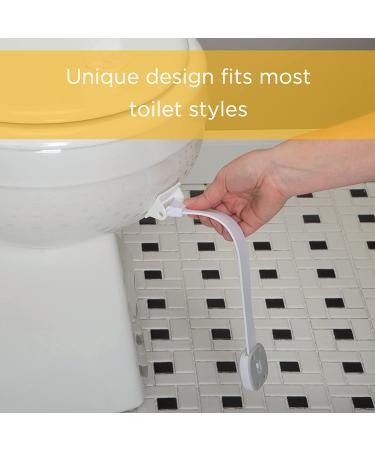 Safety 1st OutSmart Toilet Lock - White, 1 Count | Childproofing Essential - Buy Online on GoSupps.com