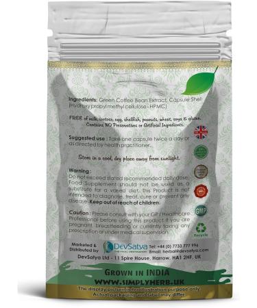 Green Coffee Bean Capsule (60 Capsules) 60 count (Pack of 1) - Buy Online on GoSupps.com