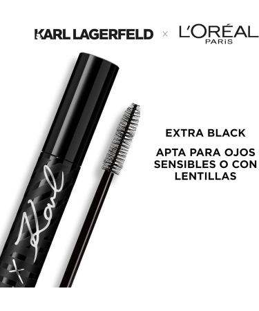 L'Or al Karl Lagarfeld Mascara Black 7.2 ml - Buy Online on GoSupps.com