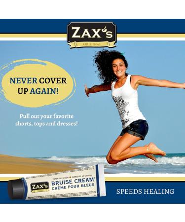 Zax's Original Bruise Cream - Arnica & Witch Hazel Blend for Rapid Bruise Relief - 2 Pack 28g - Buy Online on GoSupps.com