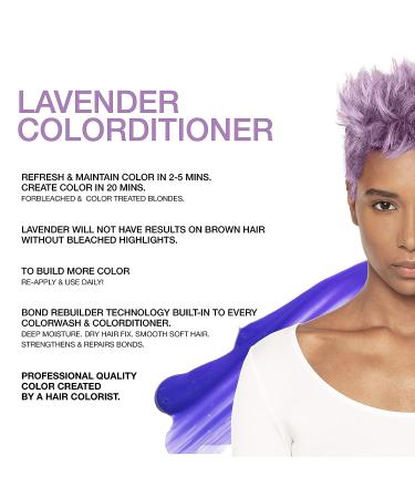 Celeb Luxury Intense Lilac Color Depositing Conditioner + BondFix Rebuilder - Vegan & Sustainably Sourced Semi-Permanent Color - Buy Online on GoSupps.com