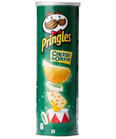 Pringles chips Cheese & Onion 165 g - Pack of 4