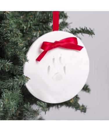 Pawprint DIY Clay Kit for Pet Keepsake Ornament - Dog/Cat Owner Holiday Decor - Buy Online on GoSupps.com