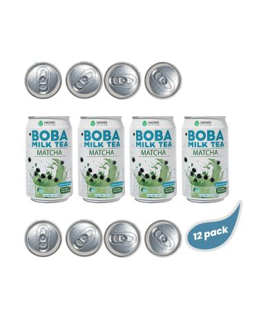 DaoHer Matcha BOBA Milk Tea Multipacks (12 Pack)