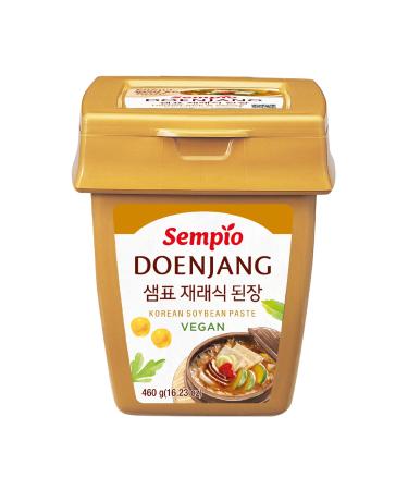 Doenjang Sempio (460g) - Korean Soybean Paste, Umami Flavor Traditional Miso Sauce Authentic Vegan, Unpreserved