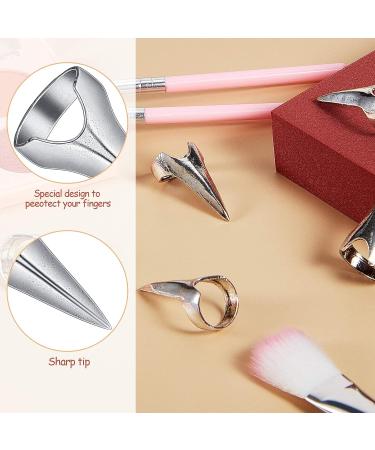 10 PCS Hair Parting Sectioning Tool Rings for Braids & Styling - Silver - Buy Online on GoSupps.com