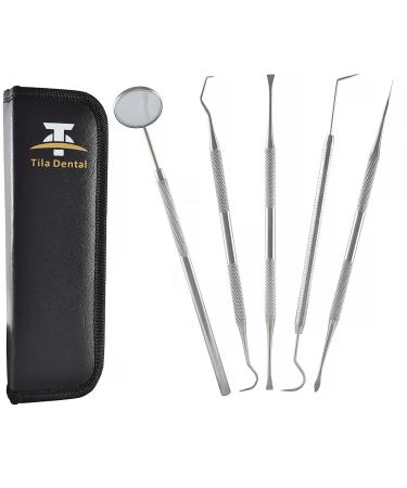 Dental care set is best suited for personal use.Deep tooth cleaning -Shstein scraps toothpicks mouth mirrors -5 pieces of dentist tools -from stainless steel -dental tools