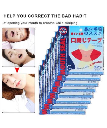 240pcs Mouth Tape for Better Sleep | Anti Snoring Patch for Nasal Health | Snoring Aid Device for Improved Breathing - Buy Online on GoSupps.com