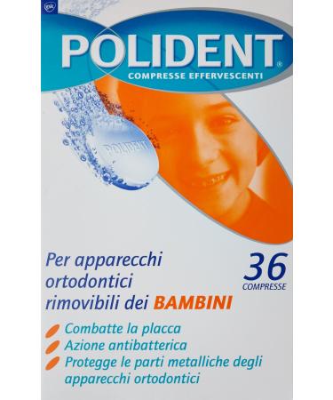 POLIDENT Bambini compress *36 pz. - Toothpaste
