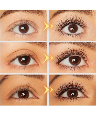 Relaxrich Mascara Relaxrich Lengthening and Curling Mascara Waterproof Mascara Long-Lasting and Smudge-Free Noir - Buy Online on GoSupps.com