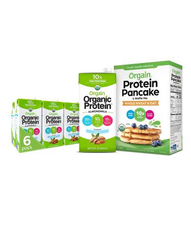 Orgain Protein Pancake & Waffle Mix Whole Wheat & Oat - 15 Oz