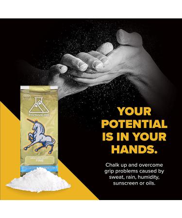 Friction Labs Unicorn Dust 5 oz Fine Texture Chalk - Premium Grip for Rock Climbing, Weight Lifting, Gymnastics, Tennis & More - Endorsed by 100+ Pro Athletes - Buy Online on GoSupps.com