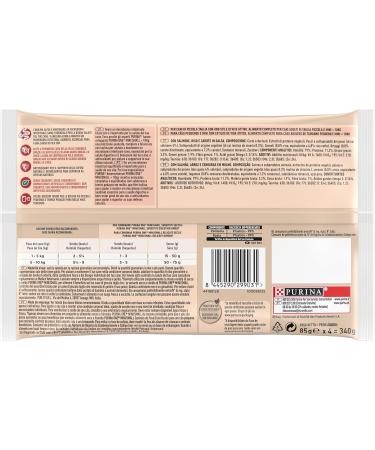 Purina One Delicate Wet Dog Food Salmon in Gravy Multipack 48 x 85g Pouches - Buy Online on GoSupps.com