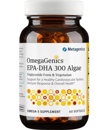 Metagenics OmegaGenics Algae EPA-DHA 300 Dietary Supplement 60 Count