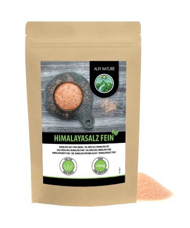 Alpi Nature Alpi Nature Fine Pink Himalayan Salt 1kg Pink Himalayan Salt 2-5 mm for Cooking