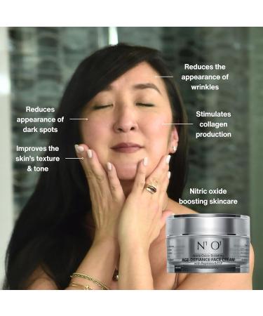 N1O1 Pneuma Nitric Oxide Age Defiance Gel Cleanser and Nitric Oxide Face Cream Skin Care Gentle Anti-Aging for All Skin Types - Buy Online on GoSupps.com