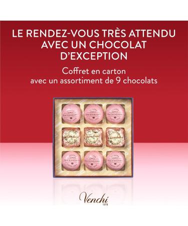 Venchi - Coffret Cadeau avec 9 Chocolats BacioDiDama et Chocoviar Gianduia V g talien Sans Gluten 158 g Id e de cadeau pour la f te des m res - Buy Online on GoSupps.com