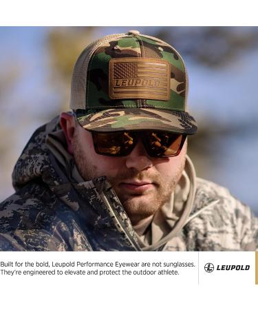 Leupold Refuge Polarized Sunglasses: Matte Tortoise Frames with Bronze Mirror Lenses - Buy Online on GoSupps.com
