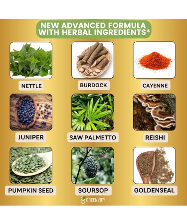 Prosta Cleanse Max Natural Herbal Prostate Support Supplement 60 Veggie Capsules with Saw Palmetto Vitamin E B6 Pygeum Extra Strength Formula (1) - Buy Online on GoSupps.com