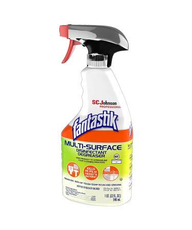 SC Johnson Professional Fantastik Multi-Surface Cleaner & Disinfectant Spray 32oz - Pack of 8 - Buy Online on GoSupps.com