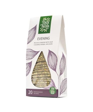 Evening - Herbal Tea Bags - 100% Natural - 20 Bio Bags