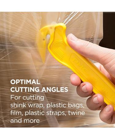 Pacific Handy Cutters DFC-364 Yellow Disposable Film Cutters and Tape Splitters - Set of 10 Hand Cutters by - Buy Online on GoSupps.com