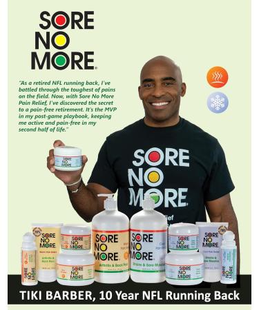Sore No More Cool Therapy Cream 3 Oz - Pain Relief & Muscle Recovery | Fast International Shipping - Buy Online on GoSupps.com