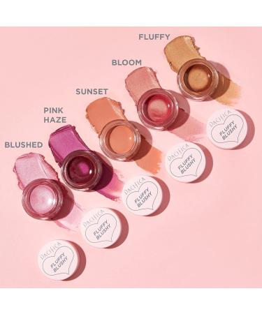 Pacifica Beauty Fluffy Cream Blush for Cheeks & Lips | Lightweight Creamy Formula with Vegan Collagen | Pigmented Buildable Coverage | Vegan & Cruelty Free - Buy Online on GoSupps.com
