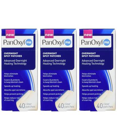 Panoxyl PM Overnight Spot Patches - 40 Count (Pack of 3) | Advanced Hydrocolloid Healing Technology - Buy Online on GoSupps.com