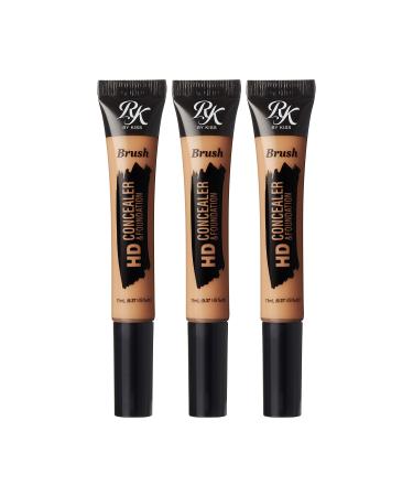 Ruby Kisses HD Brush Concealer & Foundation 3 Pack (Fawn) - Buy Online on GoSupps.com