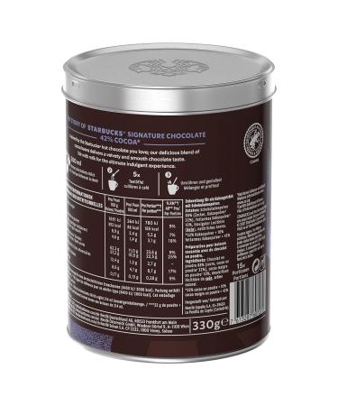 Buy STARBUCKS Signature Chocolate 42% | 330g Pack - Premium Cocoa for International Shipping - Buy Online on GoSupps.com