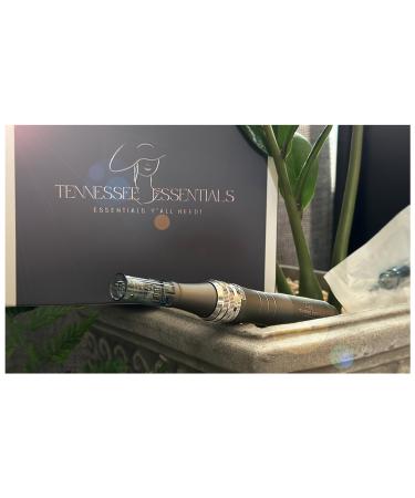 Dr. Pen M8-W Microneedling Pen Set | Tennessee Essentials - 5 Sets of Needles | Adjustable Size 0.25mm-2.5mm | Microneedle Dermapen for Face & Body | Home Use - Buy Online on GoSupps.com