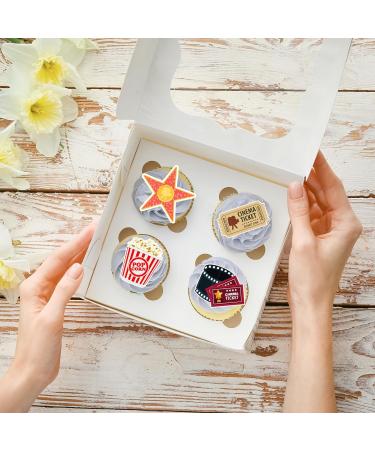 24 Hollywood Movie Star Edible Wafer Cupcake Toppers Cake Decoration Decor - Buy Online on GoSupps.com