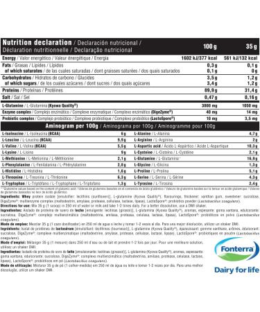  DMI INNOVATIVE NUTRITION DMI Protein Isolate Pro ZERO-protein for muscle recovery and development 100% whey protein isolate with DigeZyme and LactoSpore No added sugar (2 kg vanilla) - Buy Online on GoSupps.com