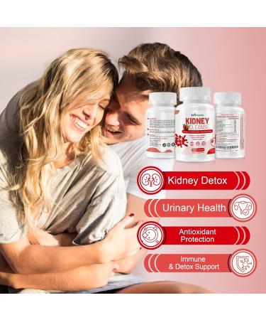24-in-1 Kidney Support Supplement Cranberry & Uva Ursi Capsules with Astragalus and Black Pepper Extract for Kidney & Urinary Tract Health Made in USA 60 Capsules 60 Count (Pack of 1) - Buy Online on GoSupps.com