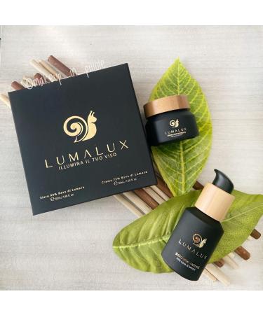 Lumalux Skin Care Combo Pack - 50ml Snail Mucus Serum & 50ml Moisture Cream - Anti-Aging Skin Care Set for Radiant Skin - Buy Online on GoSupps.com