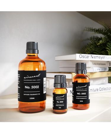 AirScent Creed-Aventus-Inspired Diffuser Oil - No. 5002 Perfume Dupe - Premium Fragrance Oil Blend for Ultrasonic and Waterless Diffusers and Crafting - 10 ml 0.34 fl oz Glass Bottle with Dropper 0.34 Fl Oz (Pack of 1) - Buy Online on GoSupps.com