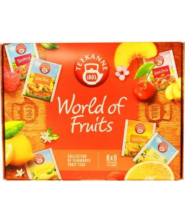 Teekanne World of Fruits Coffret de Th aux Fruits 3 Bo tes de 10 Sachets - Buy Online on GoSupps.com