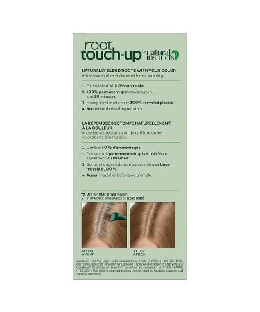 Clairol Root Touch-Up Natural Instincts 7 Blonde Hair Dye 2.72 oz - Pack of 1 - Buy Online on GoSupps.com