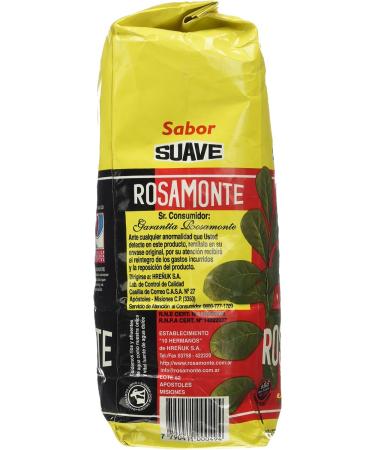 Yerba Mate Rosamonte Suave 1 kg - Buy Online on GoSupps.com
