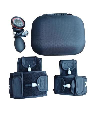BFR Blood Flow Restriction 2 Exercise Bands for Arm Arm Occlusion Training with Precision Pump for Precise Pressure