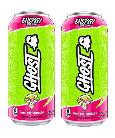 HOT BARGAINS Sugar-Free Energy Drink Energy & Focus & No Artificial Colours 200mg of Natural Caffeine L-Carnitine & Taurine Soy & Gluten-Free Drink (Sour Watermelon 16oz 473ml) (PACK OF 2) - Buy Online on GoSupps.com