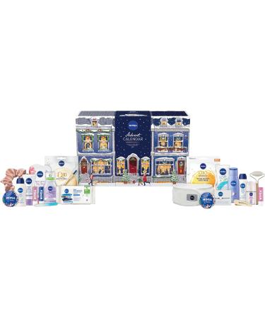 NIVEA Advent Calendar 2023 Women's Gift Set Includes Moisturiser Face Masks Lip Balms Body Cream Shower Gel Anti-Perspirant and More Skincare Set - Buy Online on GoSupps.com