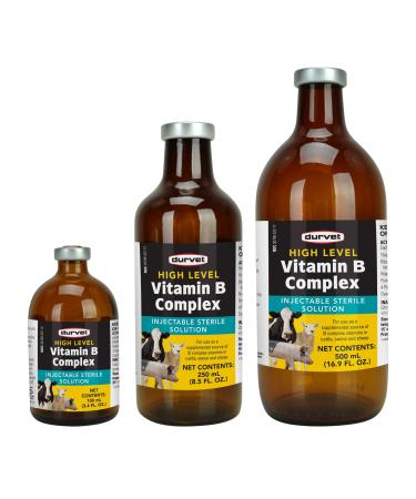 Durvet 063404 High Level Vitamin B Complex Yellow.500Ml