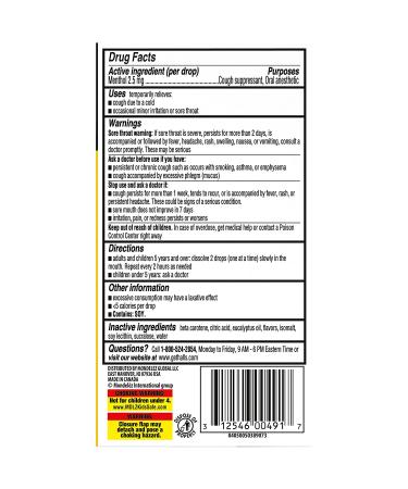 HALLS Minis Honey Lemon Sugar-Free Cough Drops - 24 Count (Pack of 8) - Buy Online on GoSupps.com