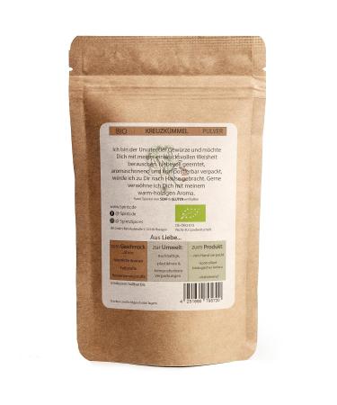 Spintz Bio Cumin Ground 1000g | Organic Vegan & Gluten-Free | Plastic-Free Packaging | Ideal for Cooking - Buy Online on GoSupps.com