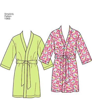 Simplicity 1563 Easy-to-Sew Unisex Pajama Pattern Kit | Sizes XS-XL - Buy Online on GoSupps.com