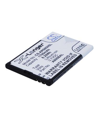 1700mAh Replacement Battery Compatible with Maxcom D243 MM141